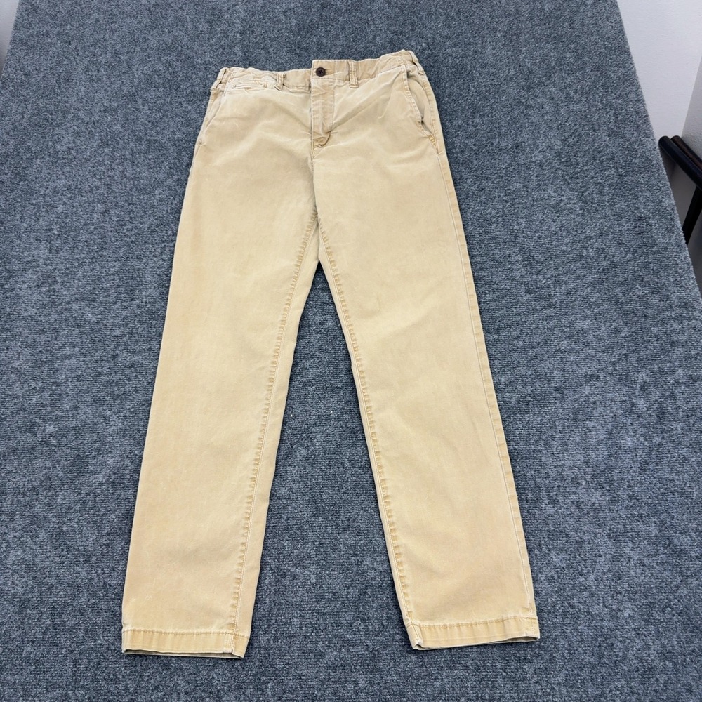 American Eagle Chino Pants Mens 29x32 Khaki Cotton Next Level Flex Casual Style